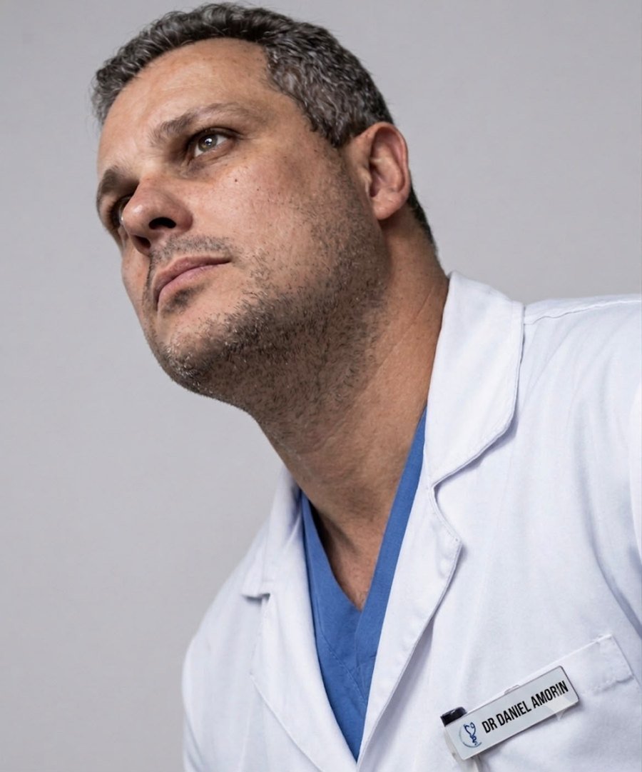 Dr. Daniel Amorin, fisioterapeuta responsável
